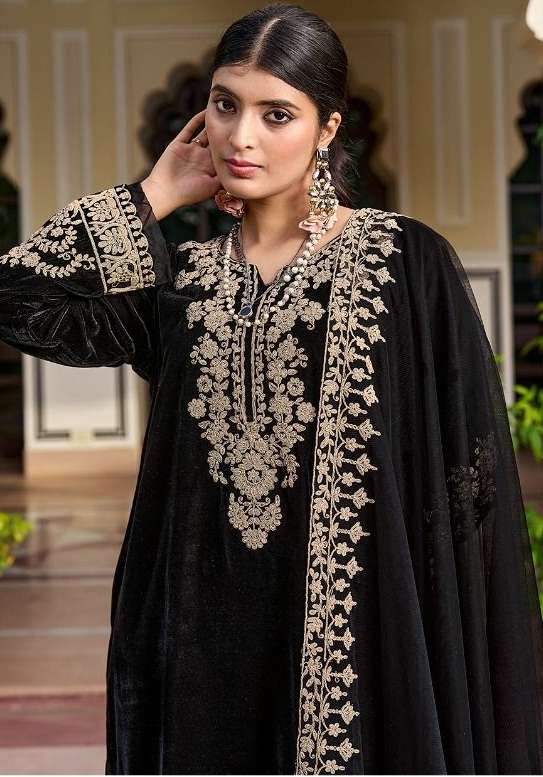 V- 1167  Readymade Valvet by Shree